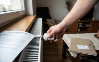 Kancelaria od rozliczeń ciepła analizuje rachunki za ogrzewanie i rozliczenia z podzielników kosztów