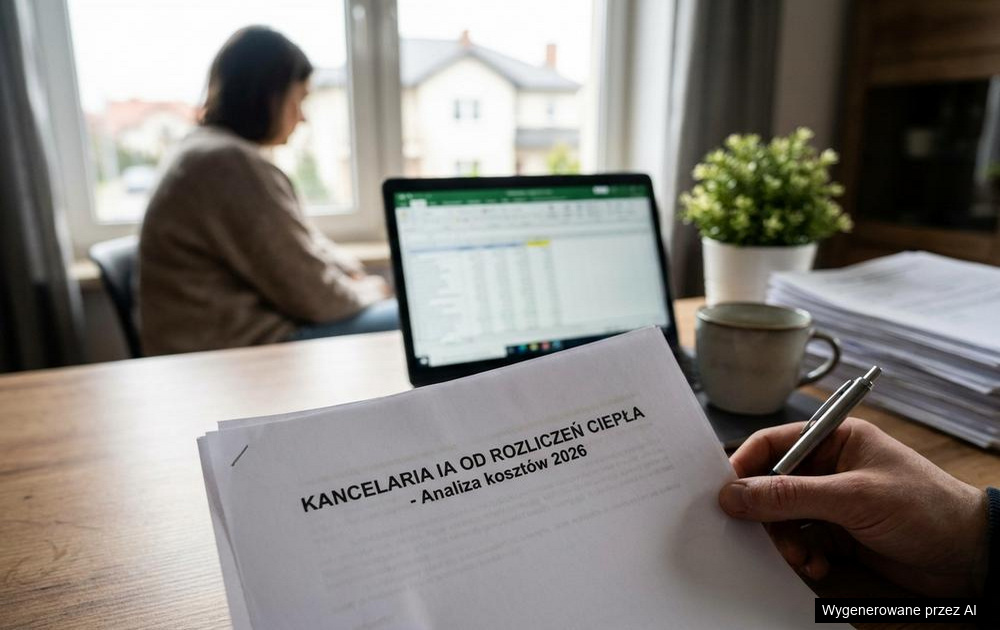 Kancelaria od rozliczeń ciepła analizuje rachunki za centralne ogrzewanie i podzielniki kosztów